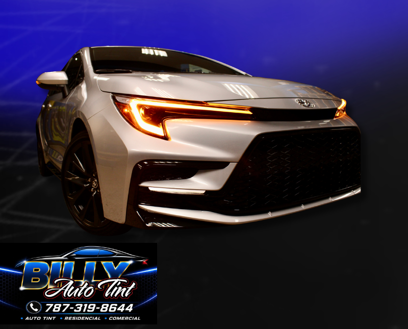 Arte digital del Toyota Corolla SE 2026 de Billy Auto Tint